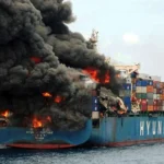 lithium-ion battery cargo fire, Genius Star XI fire, NTSB investigation ship fire, battery energy storage system shipping risk, thermal runaway at sea, cargo lashing failure ship, maritime lithium battery safety, bulk carrier fire incident